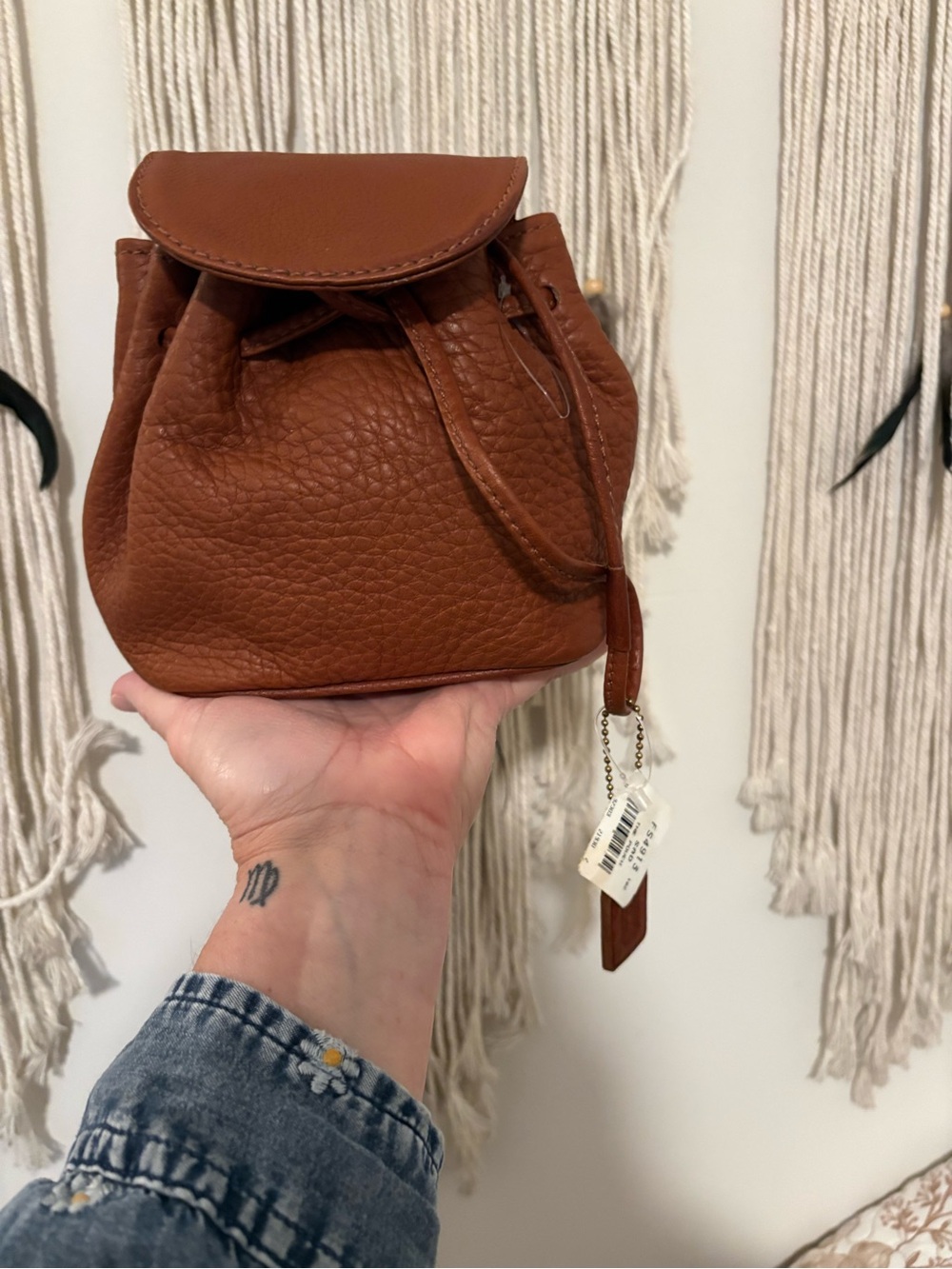 NWT Coach Mini Vintage Sonoma Pouch